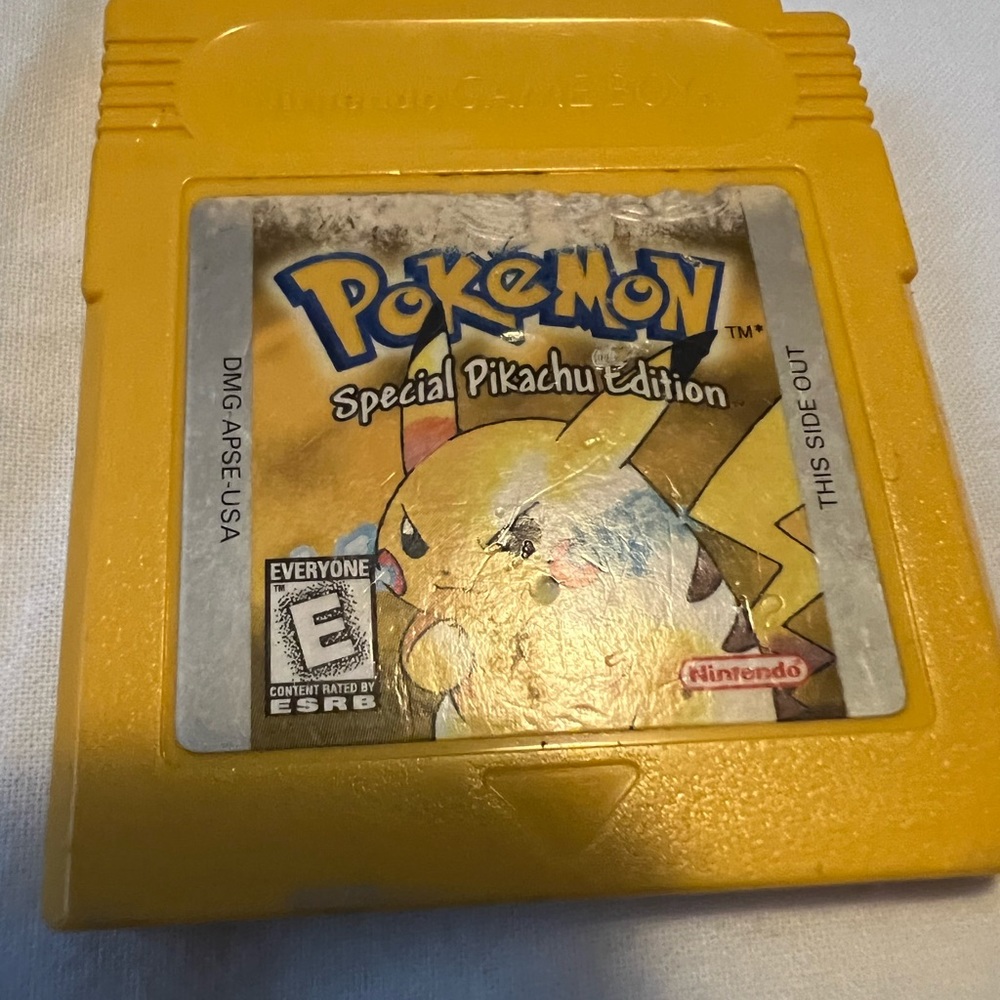 Pokemon Yellow - Special Pikachu Edition